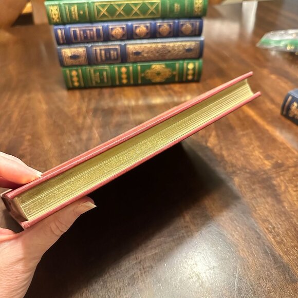 Alices Adventures In Wonderland Lewis Carroll Leather 1980 The Franklin Library - Picture 4 of 8